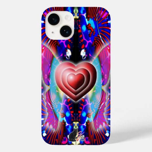 Coques Case-Mate iPhone Coeurs De Glys (Verso)