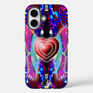 Coques iPhone 16 Coeurs De Glys Tough
