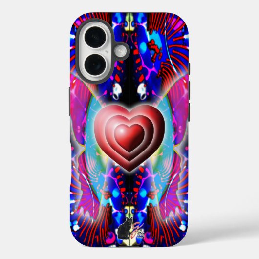 Coques Case-Mate iPhone Coeurs De Glys Tough (Verso)