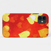 Coques Case-Mate iPhone Coeurs de grogne (Dos (Horizontal))