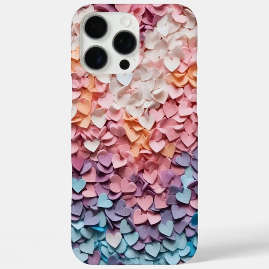 Coques Case-Mate iPhone Cœurs de papier (Verso)