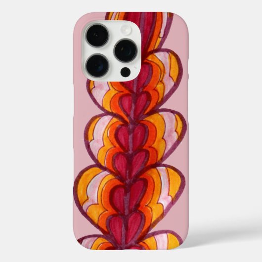 Coques Case-Mate iPhone Cœurs de Pénélope (Verso)