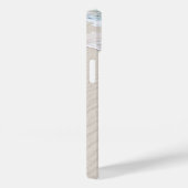 Coques Case-Mate iPhone Coeurs de plage avec noms (Verso / Droite)