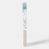 Coques Case-Mate iPhone Coeurs de plage avec noms (Verso / Gauche)