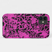 Coques Case-Mate iPhone Coeurs décoratifs et fleuris Motif (Dos (Horizontal))