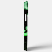 Coques Case-Mate iPhone Coeurs dévêtus Vert (Verso / Droite)