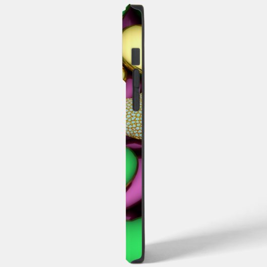 Coques Case-Mate iPhone Coeurs d'or Karat (Verso / Gauche)