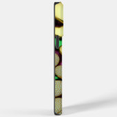 Coques Case-Mate iPhone Coeurs d'or Karat (Verso / Droite)