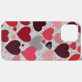 Coques Case-Mate iPhone Cœurs doux (Verso (horizontal))