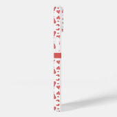 Coques Case-Mate iPhone Coeurs du jour des valentines rouges (Verso / Droite)