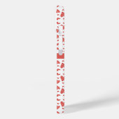 Coques Case-Mate iPhone Coeurs du jour des valentines rouges (Verso / Gauche)