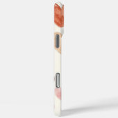 Coques Case-Mate iPhone Coeurs Empreintes de léopard Brown roses (Verso / Droite)