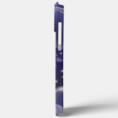 Coques Case-Mate iPhone Cœurs en bulles bleues style fille mignonne des an (Verso / Gauche)