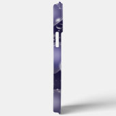 Coques Case-Mate iPhone Cœurs en bulles bleues style fille mignonne des an (Verso / Droite)