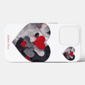 Coques Case-Mate iPhone Coeurs enchantés (Verso (horizontal))