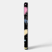 Coques Case-Mate iPhone Cœurs et Étoiles Célestes Pastel | Joli Esthétique (Verso / Gauche)