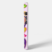 Coques Case-Mate iPhone Coeurs et fleurs mignons (Verso / Gauche)