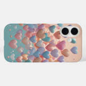 Coques Case-Mate iPhone Coeurs flottants (Verso (horizontal))