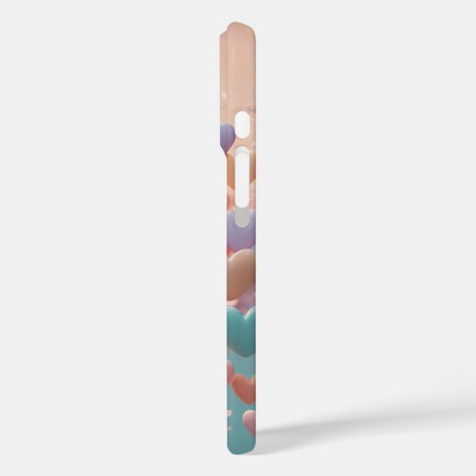 Coques Case-Mate iPhone Coeurs flottants (Verso / Gauche)