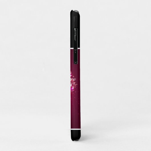 Coques Case-Mate iPhone Coeurs flottants de crosse (Dos/Gauche)