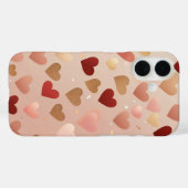 Coques Case-Mate iPhone Coeurs flottants Romance (Verso (horizontal))