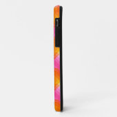 Coques Case-Mate iPhone Coeurs géométriques en couleurs psychédéliques (1) (Dos/Gauche)