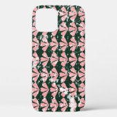 Coques Case-Mate iPhone Coeurs gronces et fleurs motif. (Verso)