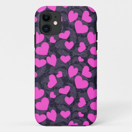 Coques Case-Mate iPhone Coeurs heureux (Dos)