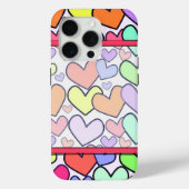 Coques Case-Mate iPhone cœurs mignons (Verso)