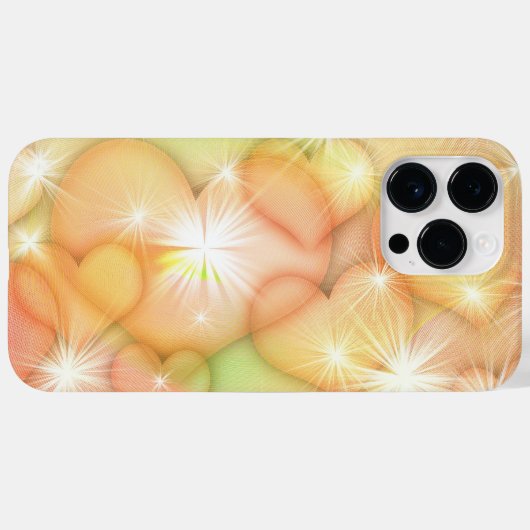 Coques Case-Mate iPhone Coeurs mignons (Verso (horizontal))