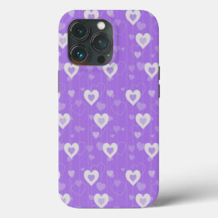 Case-Mate iPhone Case Coeurs mignons pourpres