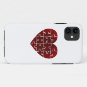 Coques Case-Mate iPhone Cœurs perplexes (Dos (Horizontal))