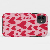 Coques Case-Mate iPhone Coeurs principaux (Dos (Horizontal))