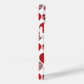 Coques Case-Mate iPhone Coeurs répétitifs (Verso / Droite)