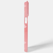 Coques Case-Mate iPhone Coeurs roses flottants doux personnalisés (Verso / Droite)