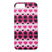 Coques Case-Mate iPhone Coeurs roses mignons (Dos)