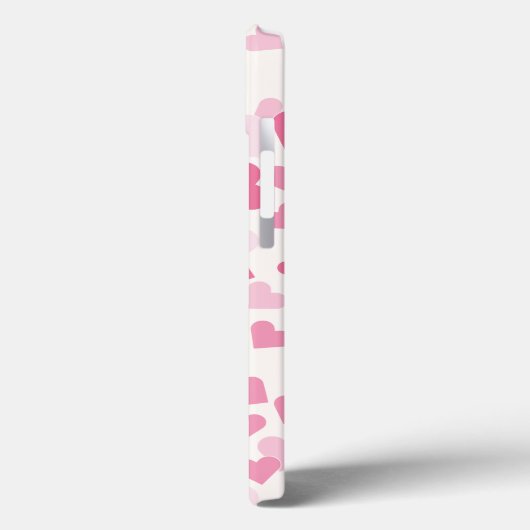 Coques Case-Mate iPhone Coeurs roses mignons (Verso / Gauche)