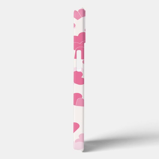 Coques Case-Mate iPhone Coeurs roses mignons (Verso / Droite)