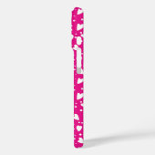 Coques Case-Mate iPhone Coeurs roses mignons motif transparent (Verso / Gauche)