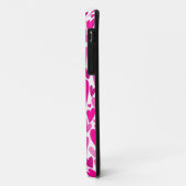Coques Case-Mate iPhone Coeurs roses super et romantiques Saint-Valentin (Dos/Gauche)