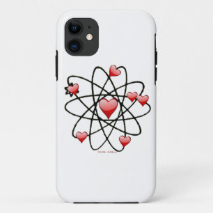 Etui iPhone Case-Mate Coeurs rouges de Saint Valentin atomique