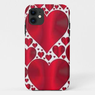 Case-Mate iPhone CASE COEURS ROUGES POUR LA JOURNÉE DE VALENTINE