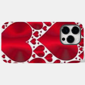 COQUES Case-Mate iPhone COEURS ROUGES POUR LA JOURNÉE DE VALENTINE (Verso (horizontal))