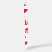 Coques Case-Mate iPhone Coeurs rouges XOXO Love (Verso / Gauche)