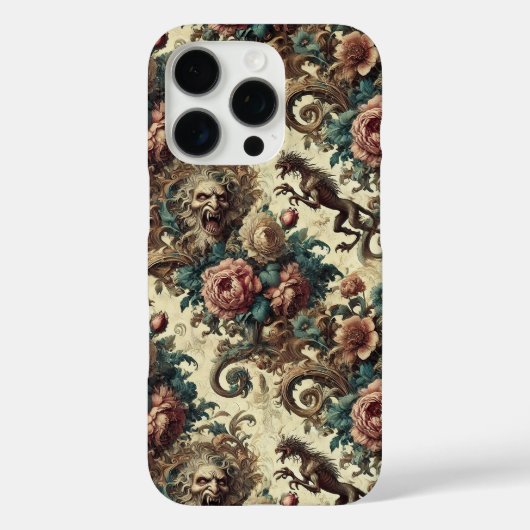 Coques Case-Mate iPhone Coeurs sauvages & Chiens de Gaunt - Gothique victo (Verso)