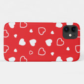 Coques Case-Mate iPhone Coeurs stylisés motif 4 (Dos (Horizontal))