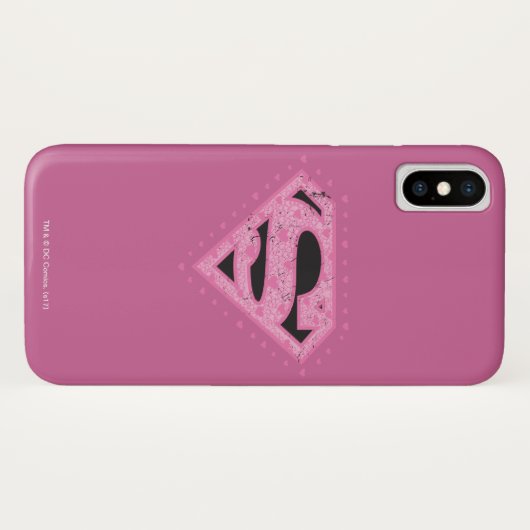 Coques Case-Mate iPhone Coeurs superfilles (Dos (Horizontal))