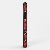 Coques Case-Mate iPhone Coeurs sur le tableau de bord (Dos/Droite)