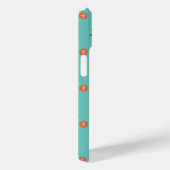 Coques Case-Mate iPhone Cœurs "XOXO" Cool de la Saint-Valentin Vert menthe (Verso / Droite)