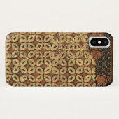 Coques Case-Mate iPhone Coffee Bean Earthy Boho Rustique (Dos (Horizontal))